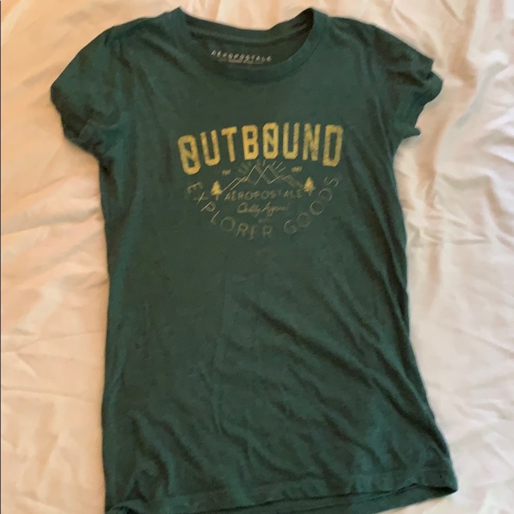 Hunter green top